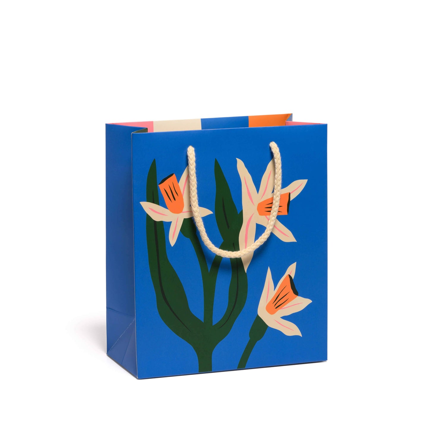 Blue Daffodils gift bag - Medium