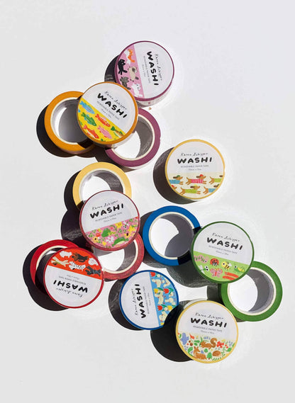 Duck & Tulip Washi Tape – Cute Animals Planner Tape