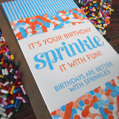 Birthday Sprinkle Birthday Card