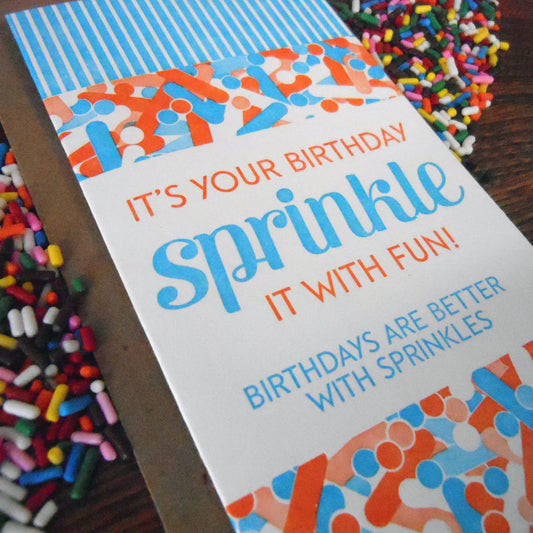 Birthday Sprinkle Birthday Card