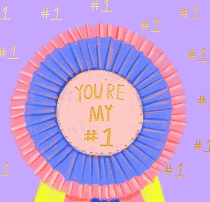 RIBBON - Love Card/ Friendship Card