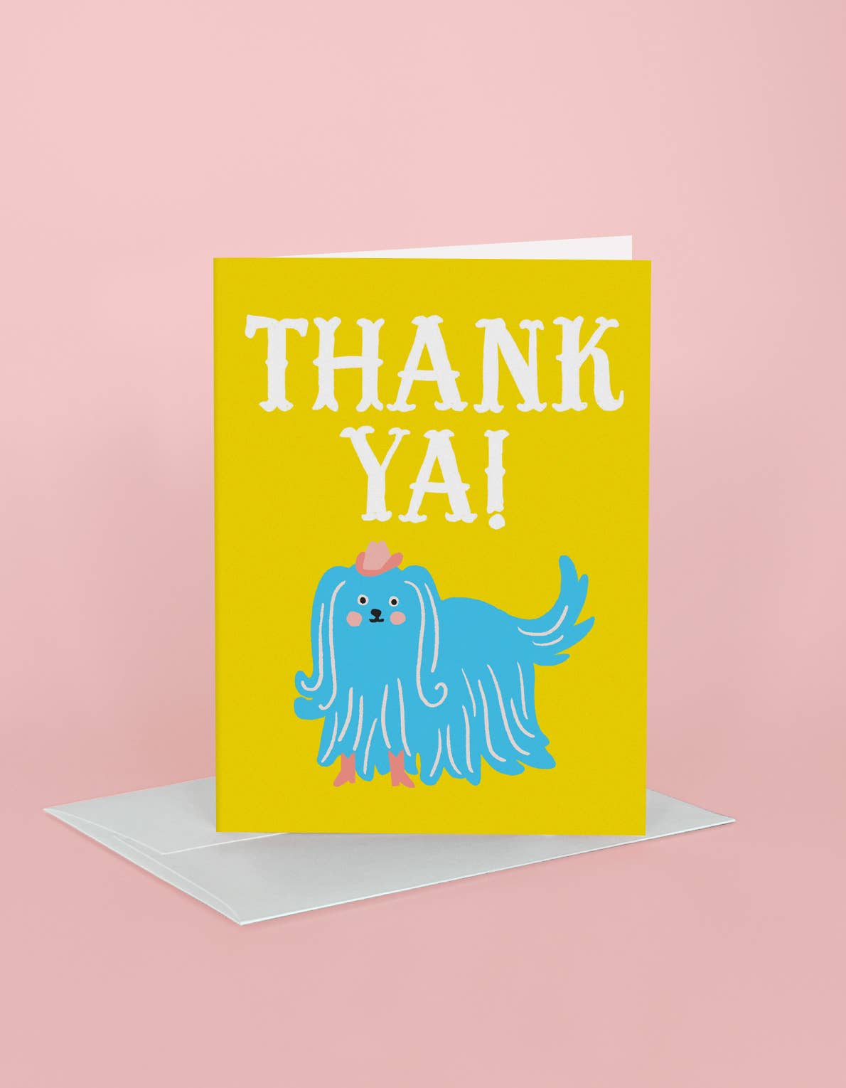 Thank You Greeting Card | Thank Ya Dog: Single