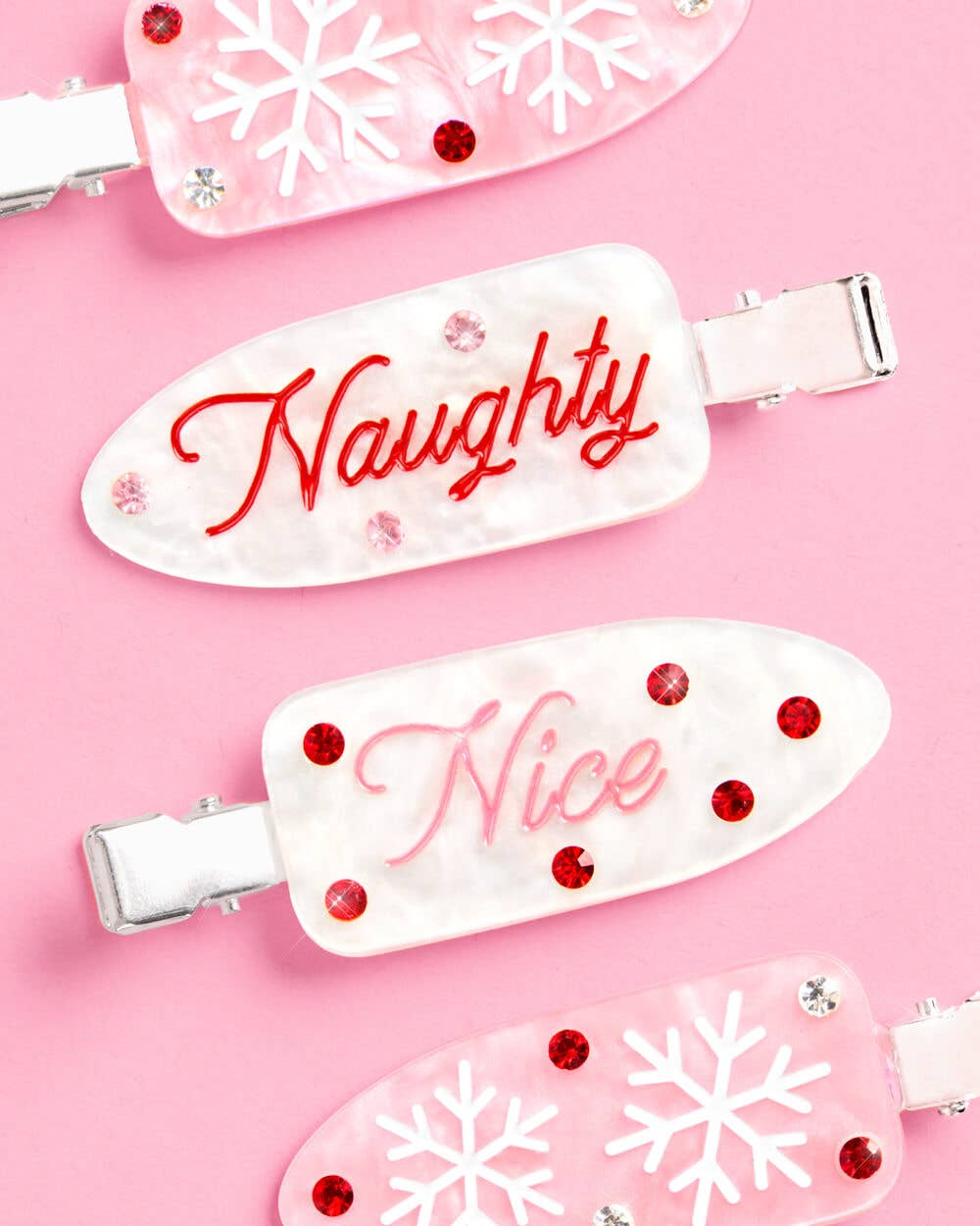 Christmas Hair Clips | holiday gifts, stocking stuffers