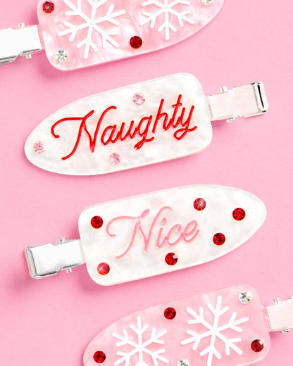 Christmas Hair Clips | holiday gifts, stocking stuffers