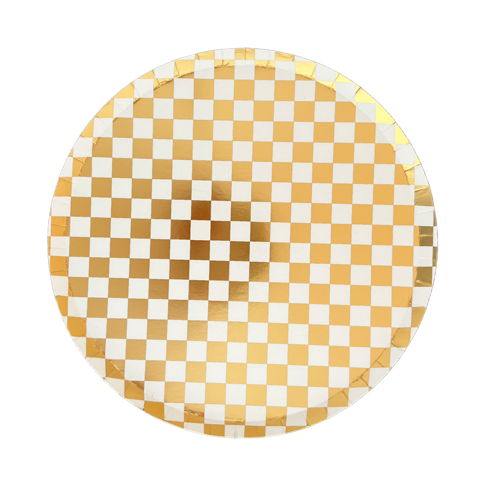 Check It! Dinner Plates - 8 Pk. - 11 Color Options: Dazzling Diamond