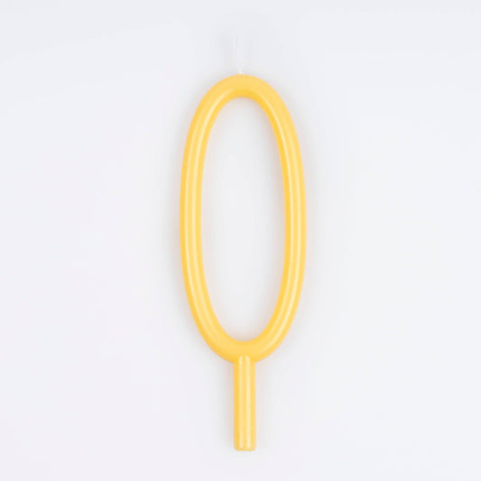 Slim Birthday Candle - 0