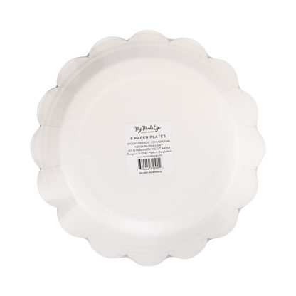 Spooky Friends Paper Plates - 9"
