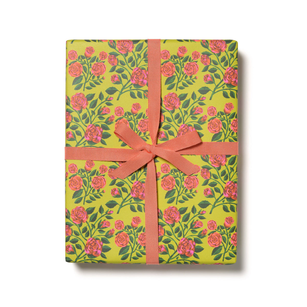 Grateful Roses wrapping paper: Flat sheets