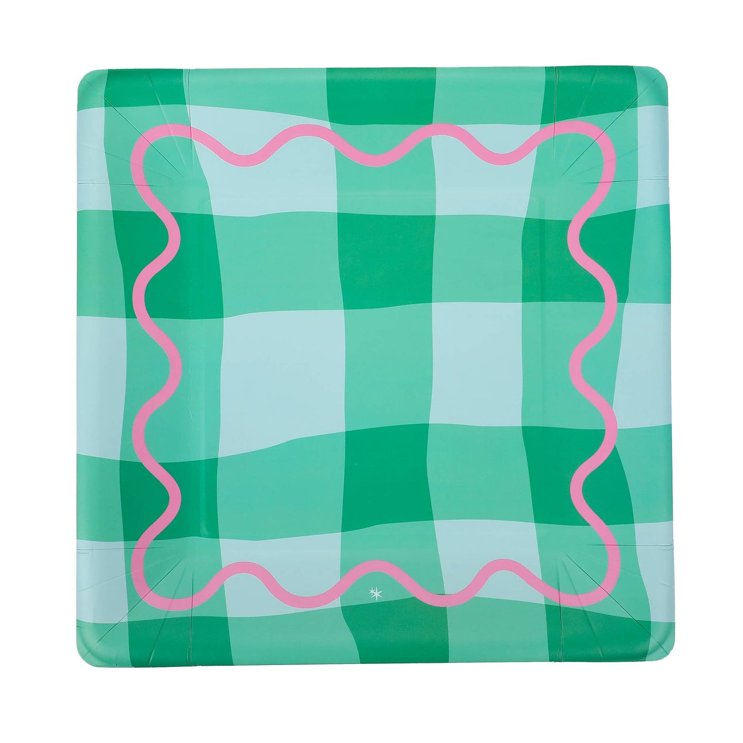 Colowave Gingham Dinner Plate (10 ct)
