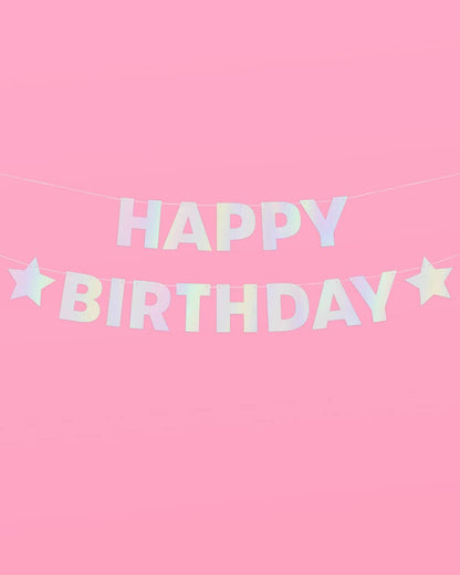 Birthday Girl Star Banner