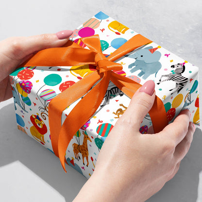 Jungle Birthday Party - Gift Wrap Rolls: 5' X 30"