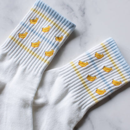 Juicy Fruit Casual Socks: Cherry