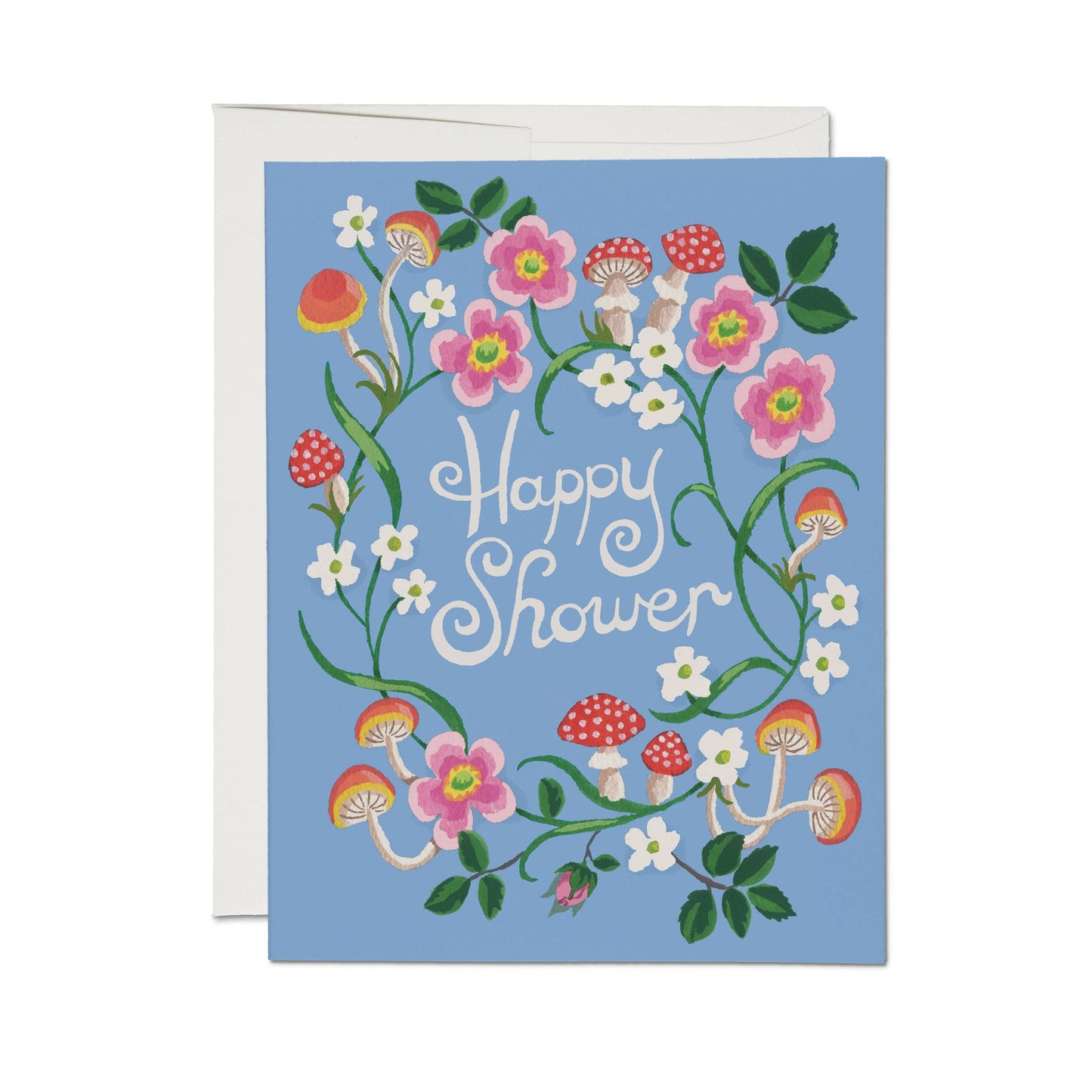 Woodland Wishes greeting card: Single