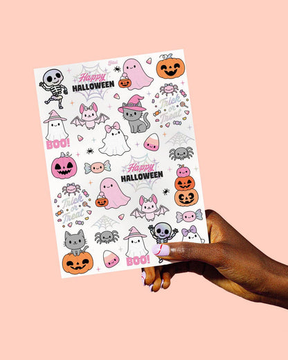 Pink Halloween Kawaii 50 Tattoos | kawaii, kids party