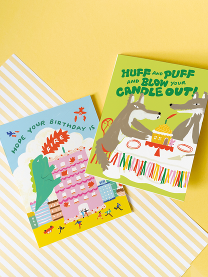 Godzilla Fire Birthday – Funny Pop Culture Birthday Card