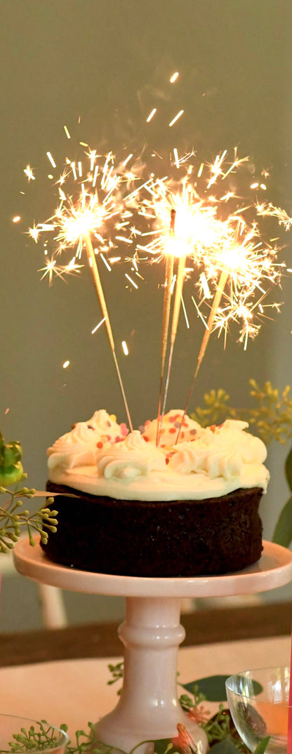 6.75" Wish Sparkler Candle - Gold