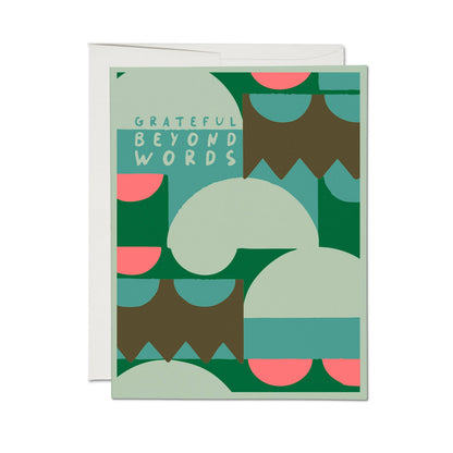 Beyond Words greeting card: Single