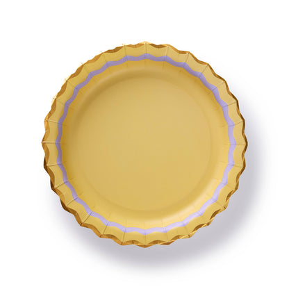 Rainbow Ric Rac Assorted Dinner Plate Set