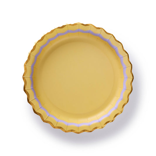 Rainbow Ric Rac Assorted Dinner Plate Set