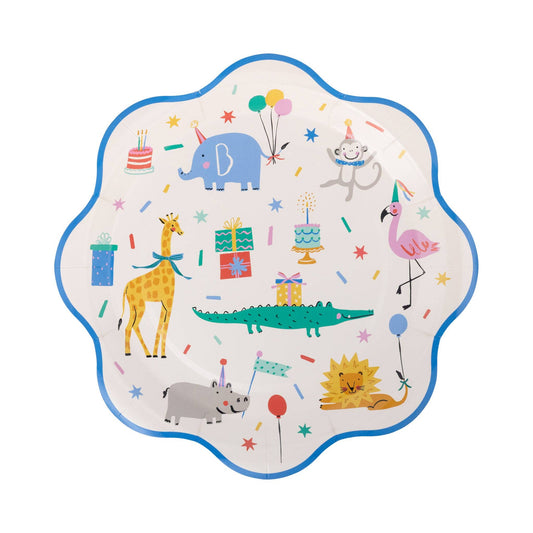 Animal Party Plate