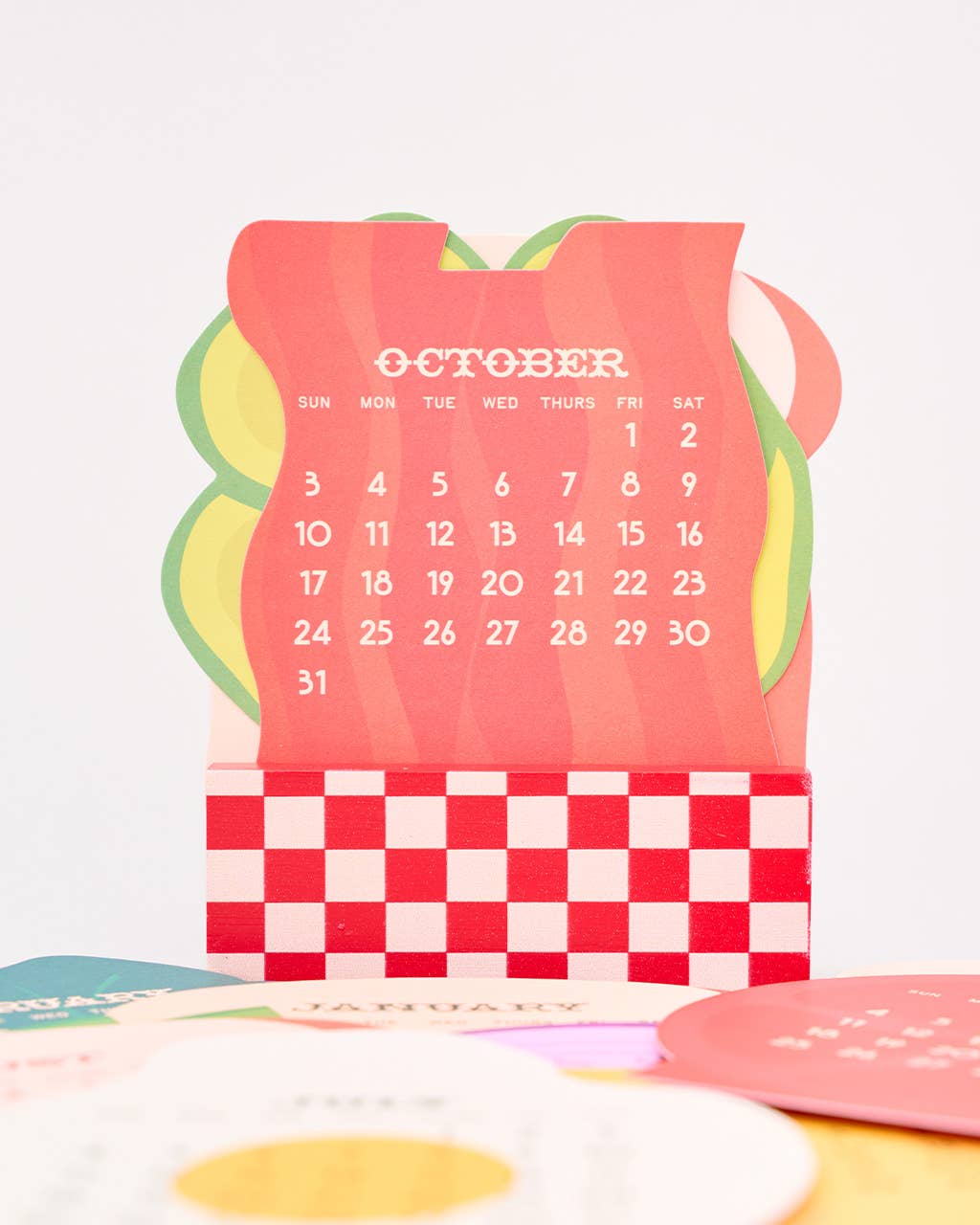 Desktop Calendar, Sandwich