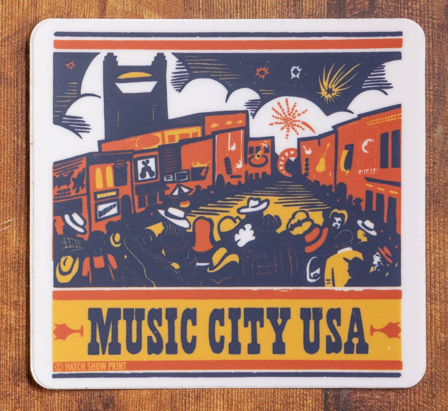 Music City USA Sticker