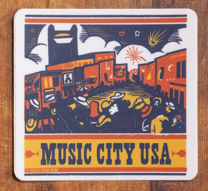 Music City USA Sticker