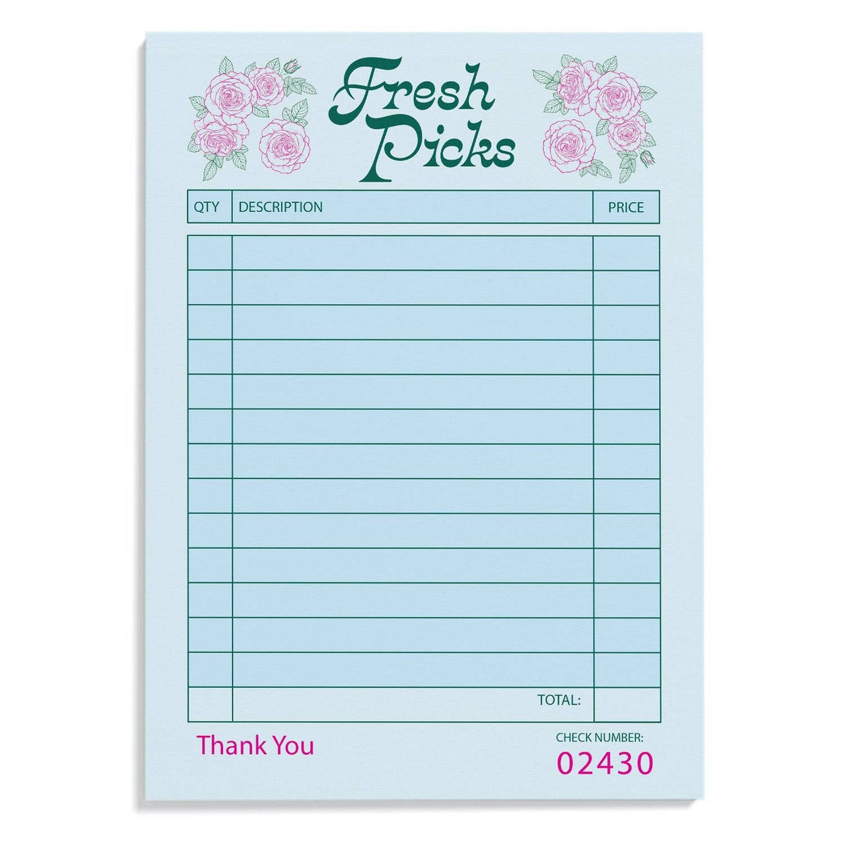 Fresh Picks Notepad