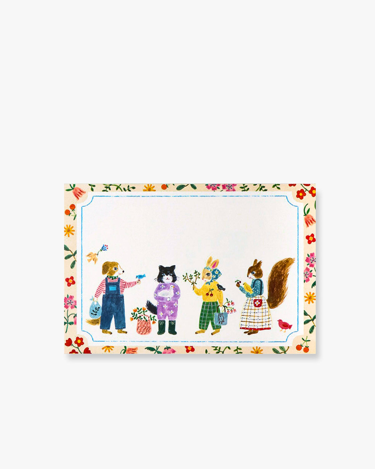 Postcard Set - Little Fluffy Friends