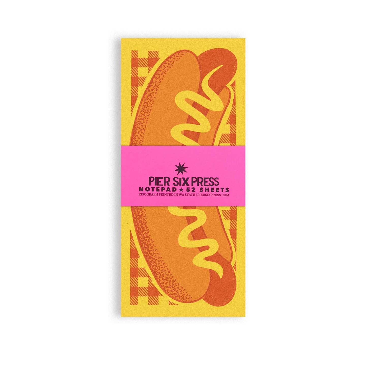 Hot Dog Picnic Pad - Risograph Market Notepad