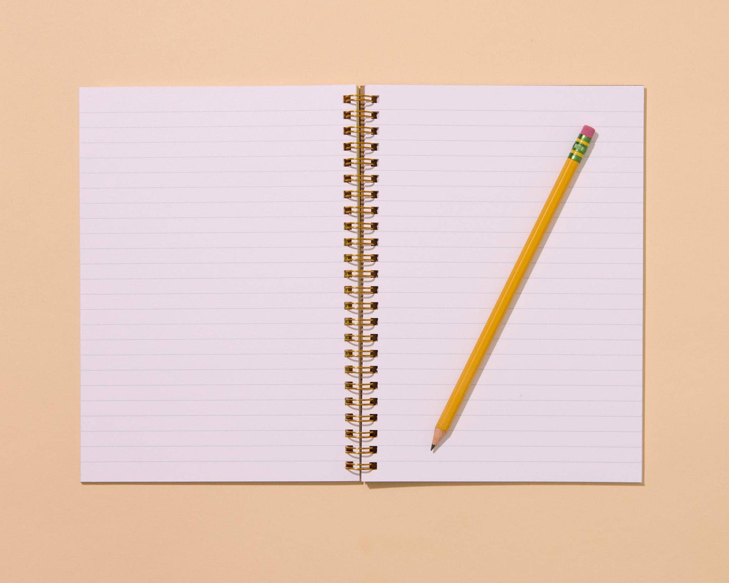 Letterpress A5 Spiral Notebook—Hot Dogs (Modern, Summer)