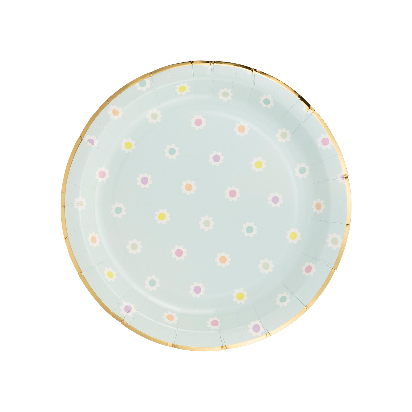 Daisy Dot Paper Plate