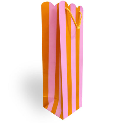 Citrus Scallop Wine Gift Bag