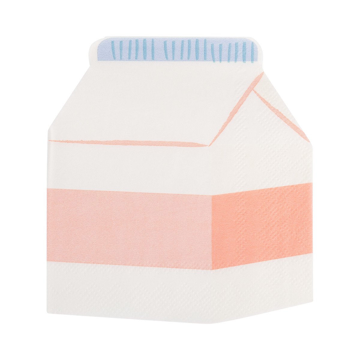 Milk Carton Cocktail Napkin Set