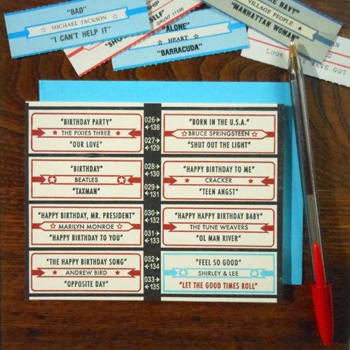 Birthday Jukebox