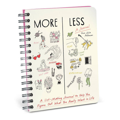 Julia Rothman More/Less Journal Guided Journal