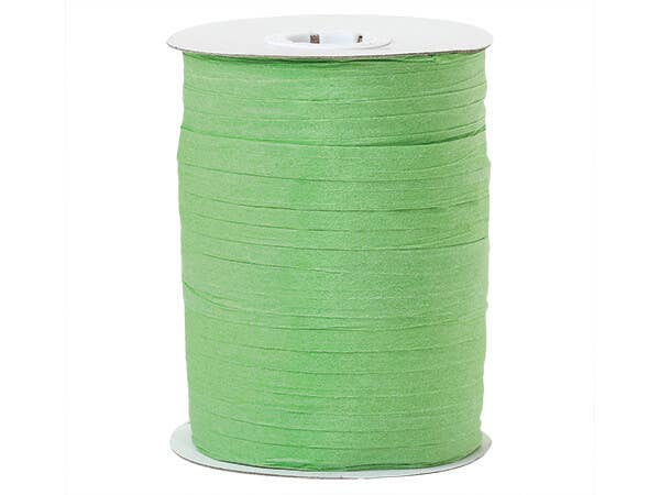 Paper Raffia Ribbon: Metallic Silver / 1 Pack / 100 yards