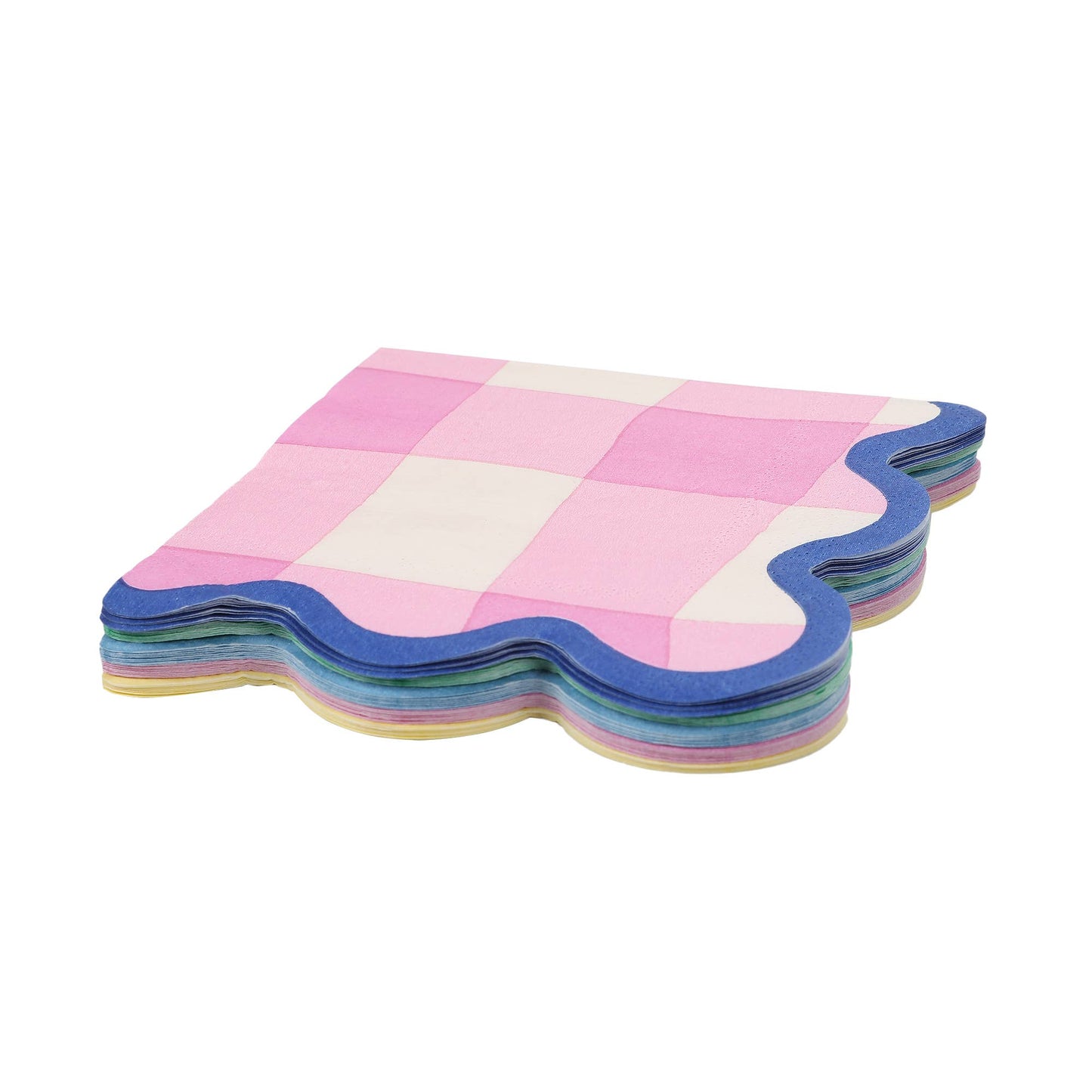 Colowave Gingham Cocktail Napkin - 20 ct