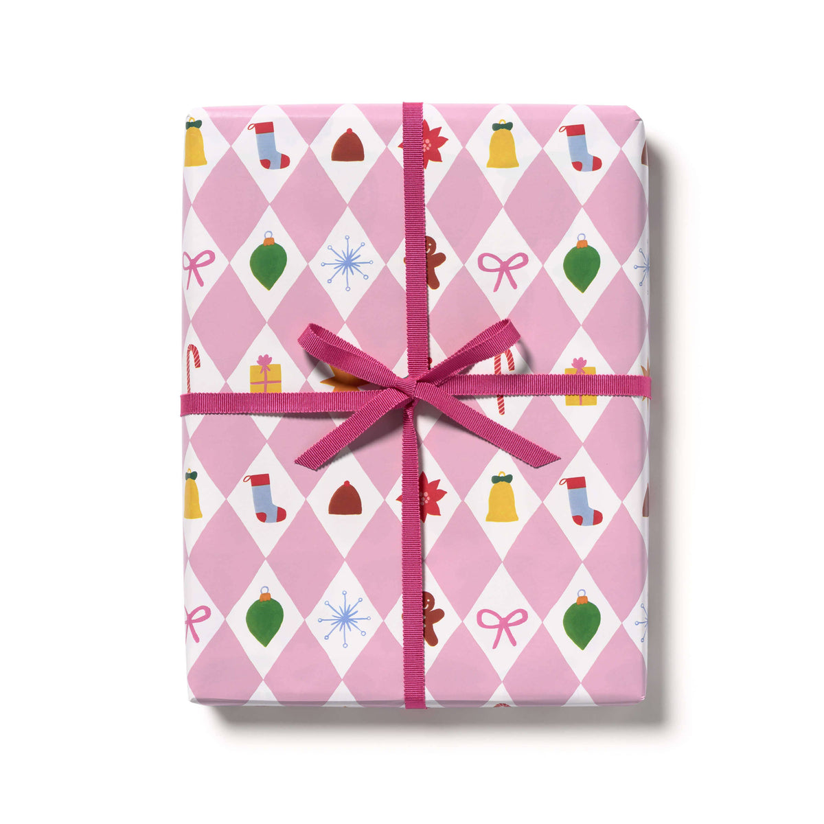 Pink Diamonds 10 ft wrap roll: 10 ft Roll