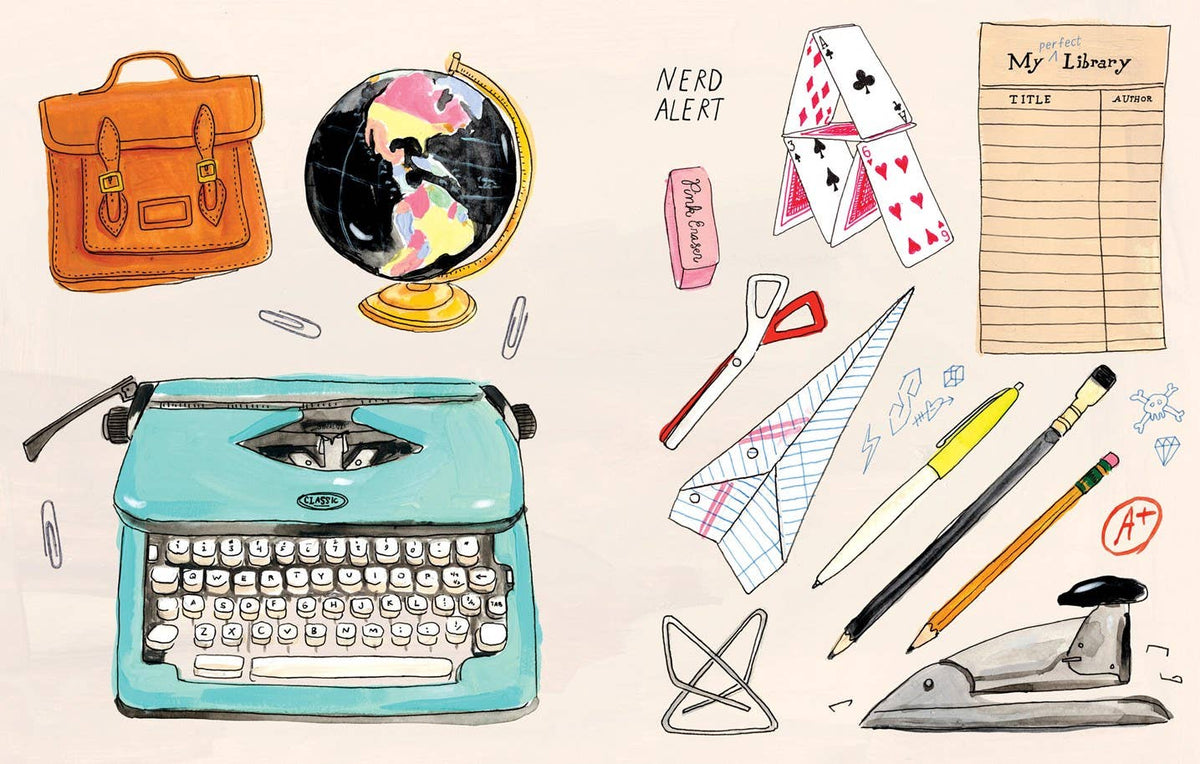 The Eclectic World of Julia Rothman Sticker Book: Hardcover