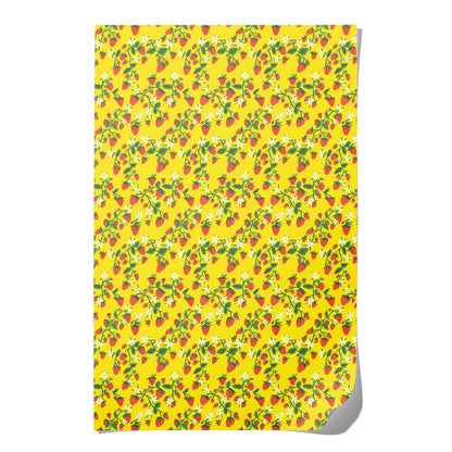 Strawberry Patch wrapping paper