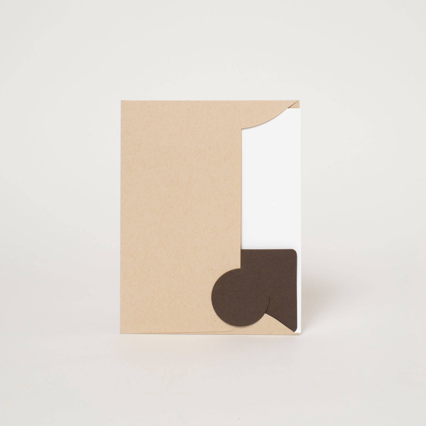 Birthday Cake Wishes Letterpress Greeting Card by Phoebe Wahl: Plastic sleeve