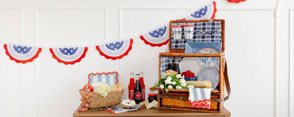 HAM1105 - Hamptons Bunting Outdoor Banner