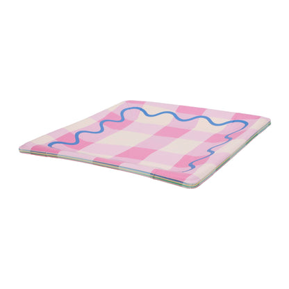 Colowave Gingham Dinner Plate (10 ct)