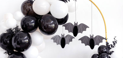 Bats Honeycomb Banner