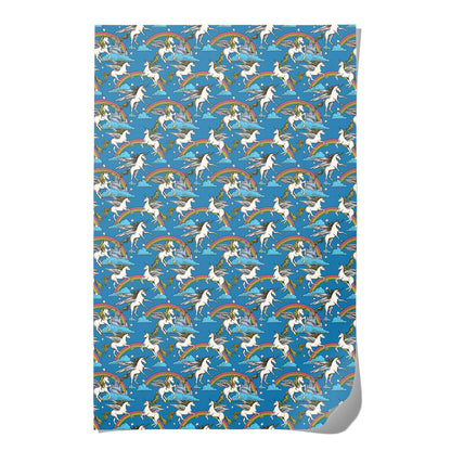 Unicorn Queen wrapping paper: Single
