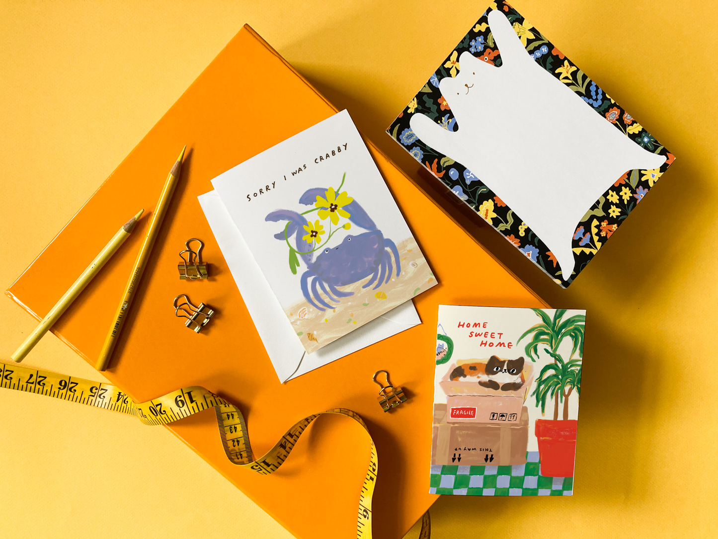 Cat New Home – Cat Housewarming Congratulations Card