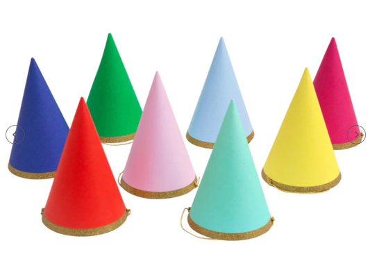 Multicolor Party Hats