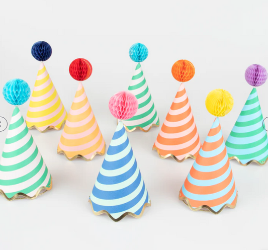 Stripe Party Hats