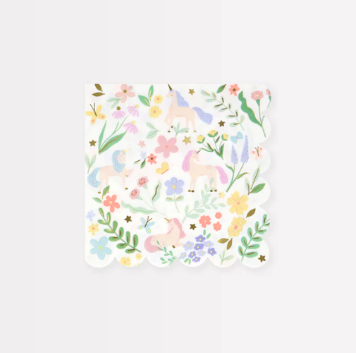 Meadow Unicorn Small Napkins